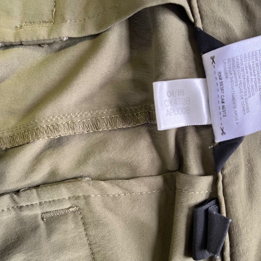 Adidas Adicross Golf Shorts Mens 32 Olive Green CY4738 Stretch Performance - Picture 4 of 6